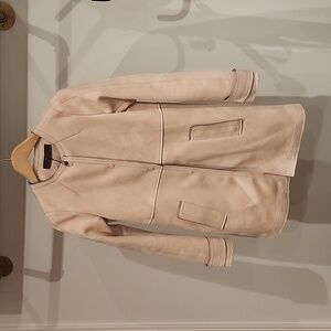 NWOT Zara Suede Feel Pink Jacket